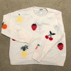 RAILS Perci sweater // Fruit Medley //NWT